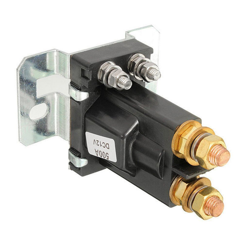 Yacht Dual Battery Isolator 12V AMP 500A Relay Car Starter On/Off Power Switch