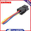 JD2912 Relay 12V 80A 5 Pin with 5-Wire Socket Universal for Car Auto Automobile