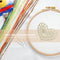 DIY Embroided Hollow Thread Board Wooden Home Cross Stitch Needle Sewing Tool