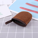 Body Self Tan Lotion Applicator Glove Body Care Sponge Flocked Glove (Brown