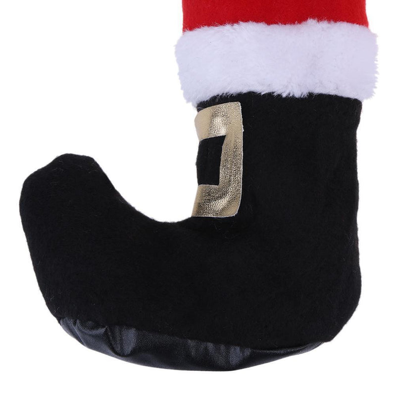 Christmas Chair Leg Table Santa Claus Leg Chair Foot Cover Party Christmas
