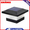 6LED Solar Square Post Lights Waterproof Outdoor Path Lamp Villa Garden Decor