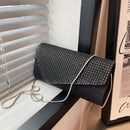 Fashion Rhinestone Clutches Evening Bags Crossbody Party Chain Purse Handbags
