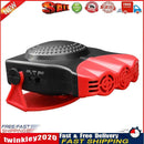 12V 150W Car Vehicle Electric Heater Automobile Defroster Demister (Red) Newly