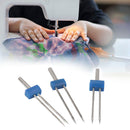 3pcs Double Twin Needles Household Sewing Machine Pins Mix Size 2/3/4mm Newly