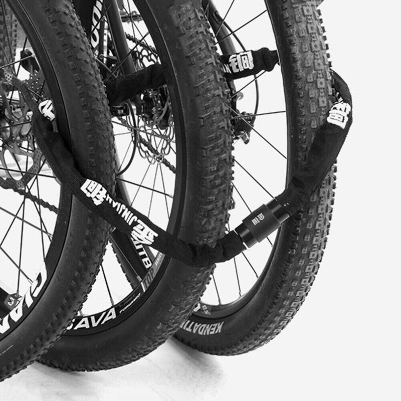 #A Security Anti-theft Lock with 2 Key Portable Motorcycle Cycling Bike Chain Lo
