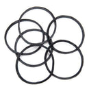 100 x Black Rubber Bands For Tattoo Machine Supply UKYQ SELL HOT Tools R2V8 C2D5