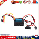 Waterproof 35A Brushless ESC Speed Controller for 1/16 1/18 RC Truck Blue Newly