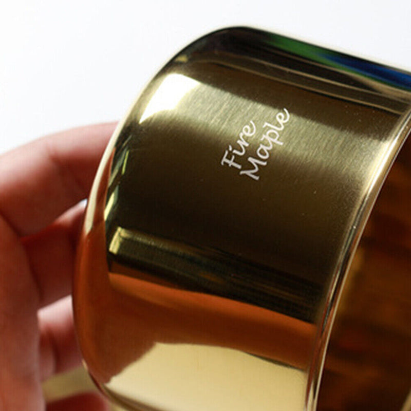 Gas Tank Metal Case Retro Outdoor Gas Canister Protective Cover (Copper)