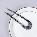 Styling Tools Hair Fork Acetate hairpins U Shape Hair Clip Hairpin Hair Sticks
