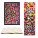 DIY Mandala Special Shaped Diamond Painting 50 Pages A5 Notebook Painting B