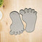 Baby Footprint Metal Cutting Dies Stencil Scrapbooking Embossing Album J6D9