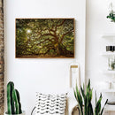 DIY Full Round Drill Diamond Drawing Tree Forest Landscape Painting Kit Newly