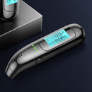 Automatic Alcohol Tester Non-contact LCD Professional Breath Tester (Black)