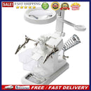 Welding Magnifying Glass with 10 LED Light Auxiliary Clip Soldering Magnifier