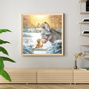 Diamond Painting 5D Full Round Drill Mosaic DIY Donkey Kit Bedroom Decoration