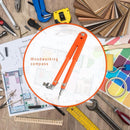 Circle Marking Scribe Woodworking Drawing Compass Industry Tool S Size (A) Newly