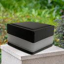 Waterproof Solar Pillar Light Garden Post Cap LED Fence Lamp (Warm Light) Newly