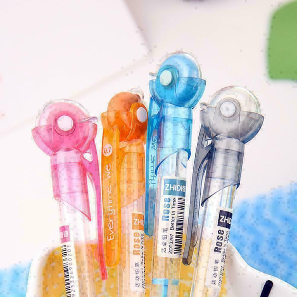 Colorful Rolling Eraser 0.7mm Mechanical Black Pencils H1H5 Z3Y7 K5L1 T1W8 T0I2