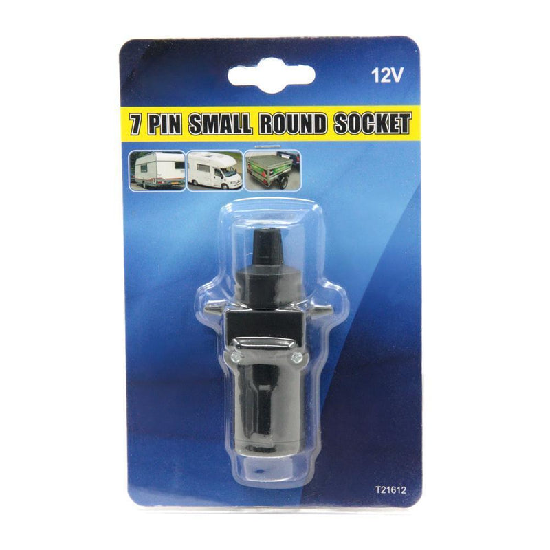 7 Pin 12V Male Adapter Electric Converter Truck Trailer Male Standard Ru