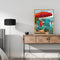 Beach Recliner Colouring Oil Canvas Picture DIY Hand Painted Paint By Numbe