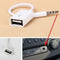 3.5mm Male Audio AUX Jack Plug to USB 2.0 Female Converter Extension Cords X5O4