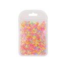 Nail Decoration Hollow Out Glitter Flakes Color Mixing Neon Star Nail Sequins