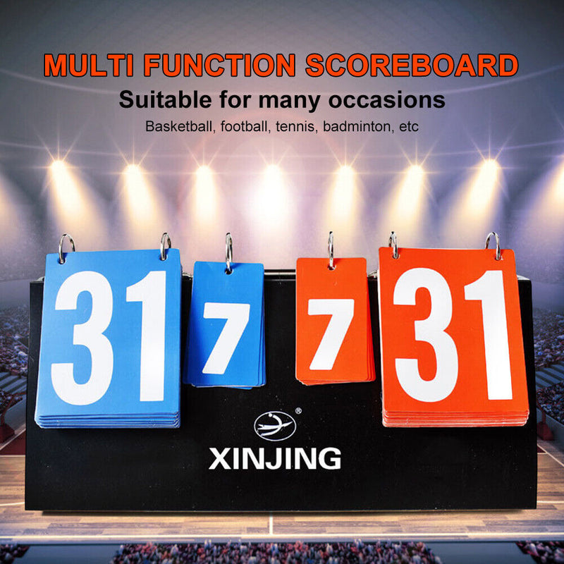 Basketball Football Volleyball Scoreboard Sports Competition 4-Digit Score Board