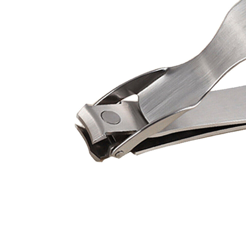 Stainless Steel Splash-Proof Nail Clippers Fingernail Scissors Toenail Cutter