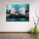 2 Bears 5D Diamond Painting Embroidery DIY Craft Cross Stitch Home Decor