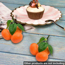 5PCS Realistic Lifelike Artificial Tangerine Fruit Food Home Y7O1 Oranges C8E1