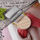 Wood Small Loom Mender Clothes Mending Weave Darning Machine (12 Needles) Newly