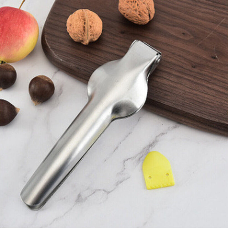 Stainless Steel Chestnut Opener Walnut Pliers Nut Sheller Nutcracker Clamp