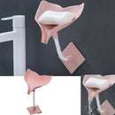 Adjustable Fish Tail Punch-free Drain Rack Soap Box Sponge Holder Soap Holder