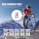 5pcs Mountain Road Bicycle Crankset Chainwheel Bolt Screws Cycling Riding P