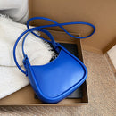 Women Solid Color Corduroy Shoulder Bag Female Casual Zipper Small Phone Pouch