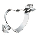 10pcs/set Stainless Steel Cookie Cutter Molds Valentine s Day DIY Baking Biscuit