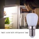 E14 Light Bulb 3W 220V Colorful LED Decorative Light Fridge Lamp (White) Newly
