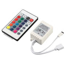 12V 3528 5050 RGB LED Streifen Licht Mini 3/24/44 Schlüssel Fernbedienung I8H2