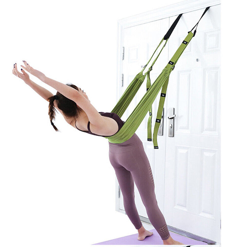 Aerial Yoga Strap Stretch Leg Splits Trainer Band Sweater Female Home Gym Belt