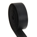 Cycling Cork Handlebar Tape Black + 2 Bar Plug Carbon fiber black