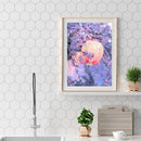 Handmade Art Mosaic 5D DIY Full Round Drill Kit Diamond Painting Cherry Bloss