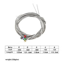 5pcs Bass Strings Replacement Guitar String Rope Gift for Guitar Beginner