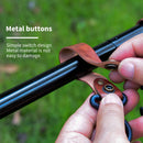 Camping Leather Hook - 4 Pcs Kitchen Drying Pot Hiking Rack Hook Outdoor Tool