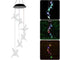 Solar LED Color Changing Wind Chime Lamps Hummingbird Pendant Lights (C) Newly