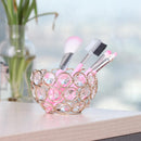 European Candlestick Wrought Iron Candle Holder  Hollow Crystal Crafts (A)