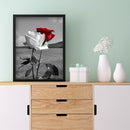 Diamond Painting 5D DIY Black Red Rose Full Round Drill Rhinestone Picture Newly