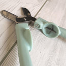 Nutcracker Chestnut Clip Metal Walnut Peeler Sheller Nut Opener Tool (Blue)