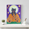 5D DIY Special Shaped Diamond Painting Pumpkin Cat Embroidery Mosaic Kits
