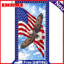 5D DIY Diamond Painting American Flag Eagle Full Drill Rhinestone Mosaic Art Kit